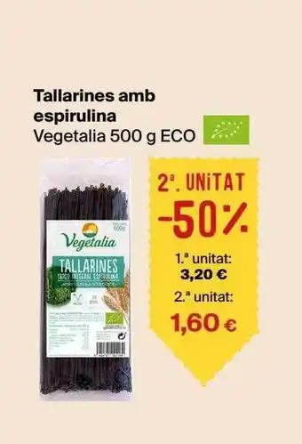 2a Unitat -50% Tallarines Amb Espirulina