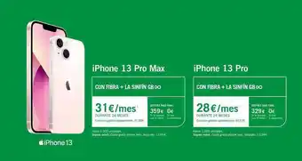 Yoigo Iphone 13 Pro Max Iphone 13 Pro oferta