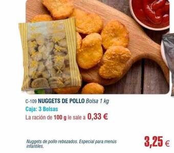 Abordo Nuggets De Pollo oferta