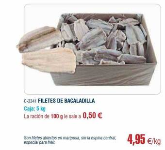 Abordo Filetes De Bacaladilla oferta