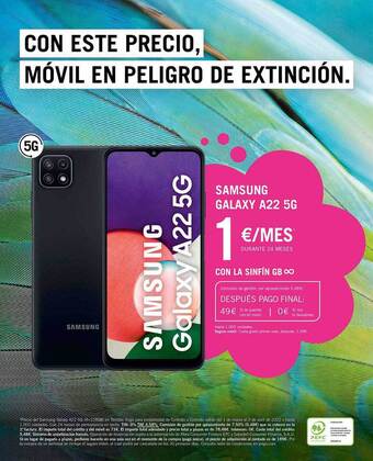 Yoigo Samsung Galaxy A22 5g oferta
