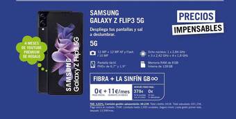 Yoigo Samsung Galaxy Z Flip3 5g oferta