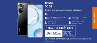 Yoigo Honor 50 5g oferta