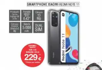 Milar Smartphone Xiaomi Redmi Note 11 oferta