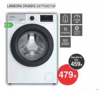Milar Lavadora Grundig Gw7p694210w oferta