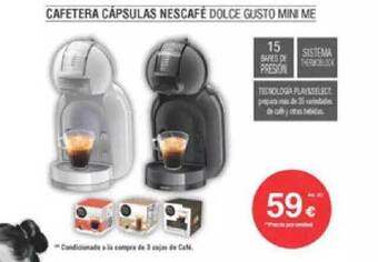 El precio y las condiciones de NESCAFÉ Dolce Gusto están en el catálogo o  el sitio web que dirigen.
