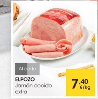 Eroski Elpozo Jamón cocido extra oferta
