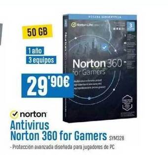 Beep Antivirus Norton 360 For Gamers oferta