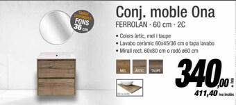 Ferrolan Conj. Moble Ona Ferrolan oferta