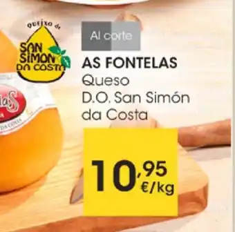 Eroski AS Fontelas Queso D.O. San Simón da Costa oferta