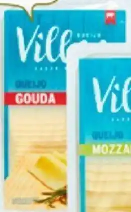 Eroski Dom Villas Queso Mozzarella en lonchas, 300g oferta