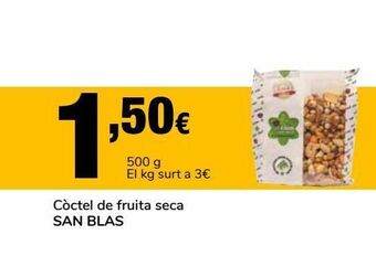 Supeco Cóctel de frutos secos, san blas oferta