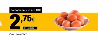 Supeco Huevos clase "m" oferta
