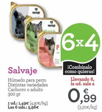 TiendAnimal Húmedo para perro salvaje oferta