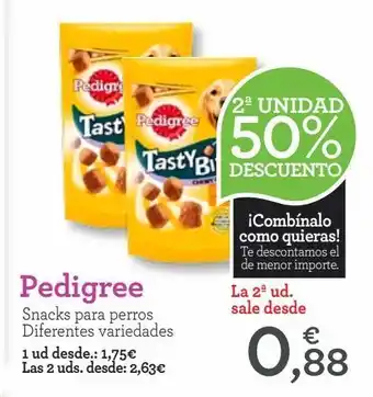 TiendAnimal Snacks para parros pedigree oferta