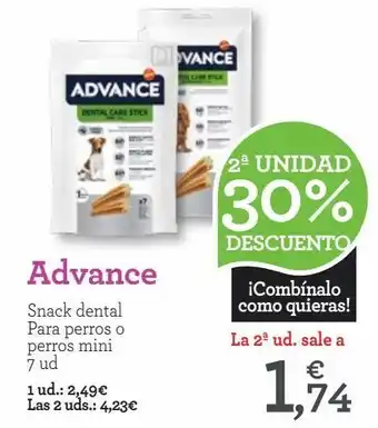 TiendAnimal Snacks dental advance oferta