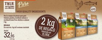 TiendAnimal Pienso para gatos true origins oferta