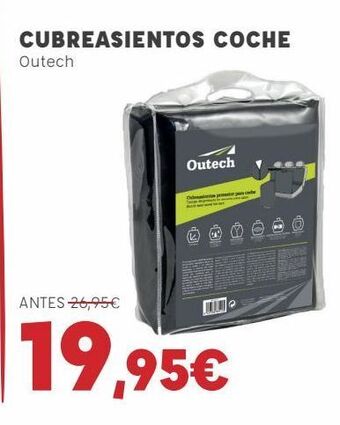 Kiwoko Cubreasientos coche outech oferta