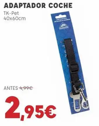 Kiwoko Adaptador coche tk-pet oferta