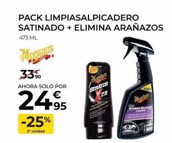 Feu Vert Pack limpiasalpicaderos satinado + elimina arañazos oferta