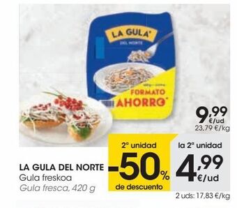 Eroski La gula del norte gula fresca,420 g oferta