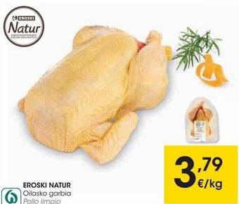 Eroski Eroski natur pollo limpio oferta