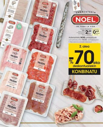 Eroski Los productos noel señalizados oferta