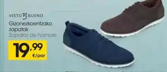 Eroski Visto bueno zapatos de hombre oferta