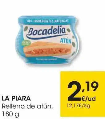 Eroski Relleno de atún, 180 g la piara oferta