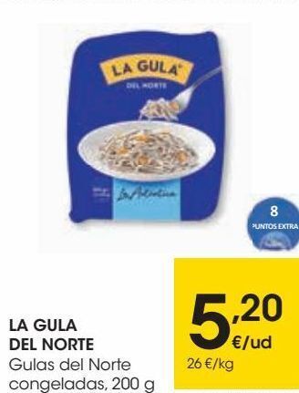Eroski La gula del norte gulas del norte congeladas,200 g oferta