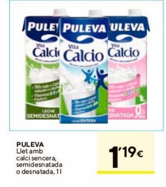 Caprabo Leche puleva oferta