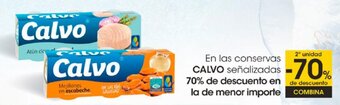 Eroski Calvo En las conservas señalizadas oferta