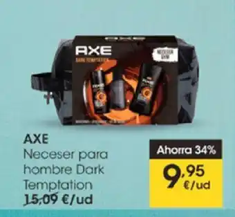 Eroski Axe Neceser para hombre Dark Temptation oferta