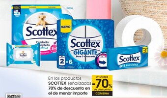 Eroski Scottex En los productos señalizados oferta