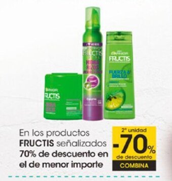 Eroski Fructis En los productos señalizados oferta