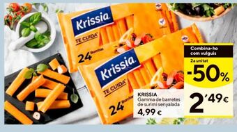 Caprabo Surimi krissia oferta