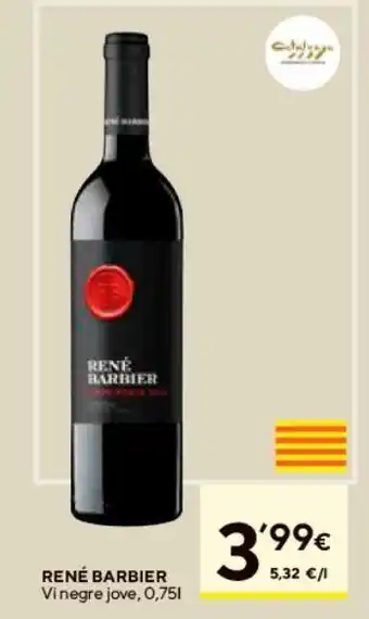 Caprabo Vino tinto rené barbier oferta