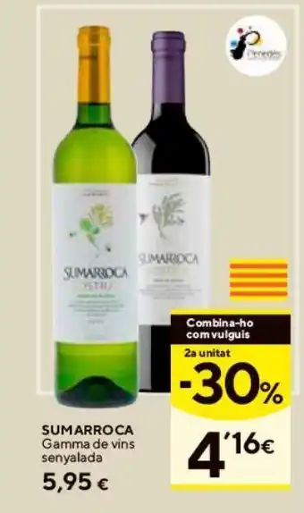 Caprabo Vino sumarroca oferta