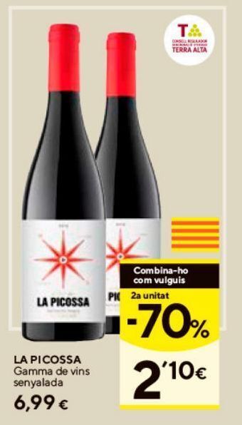 Caprabo Vino tinto oferta
