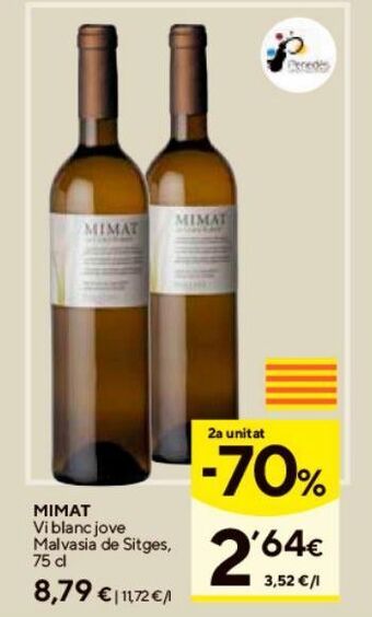 Caprabo Vino blanco oferta