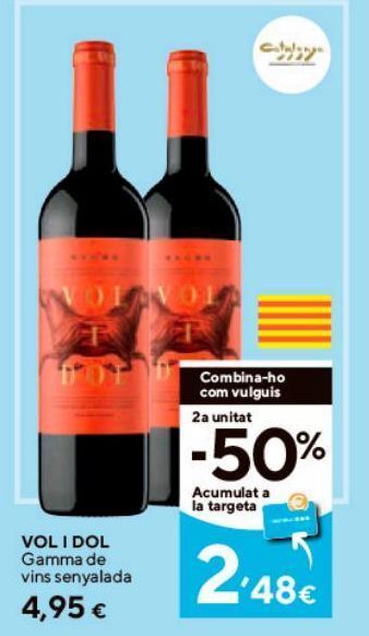 Caprabo Vino tinto oferta