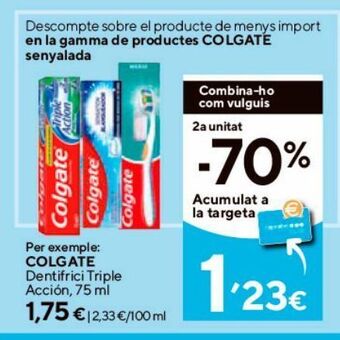 Caprabo Dentífrico colgate oferta