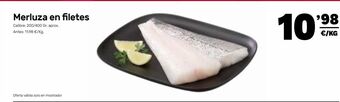 AhorraMas Filetes de merluza oferta