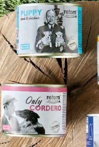 El Corte Inglés Retorn Alimento Húmedo Para Perro Cachorro de Cordero y Pollo, 185 g oferta