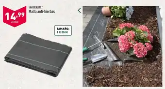 ALDI Gardenline® Malla Anti-Hierbas oferta