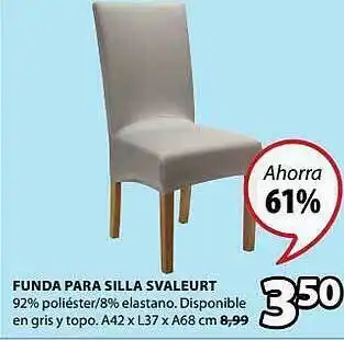 JYSK Funda Para Silla Svaleurt oferta