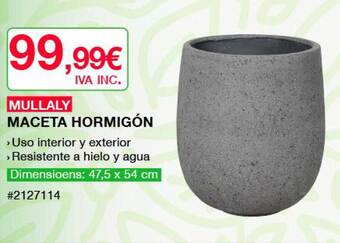 Costco Mullaly Maceta Hormigón oferta