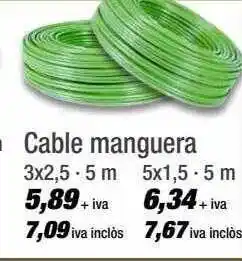 Ferrolan Cable Manguera oferta