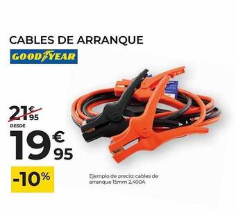 Feu Vert Cables De Arranque Good Year oferta