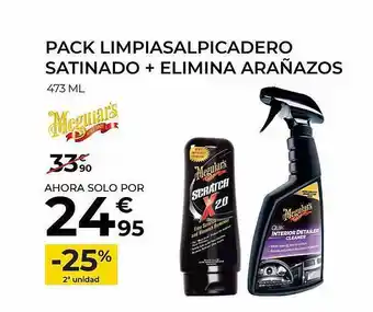 Pack Limpiasalpicadero Satinado + Elimina Arañazos
